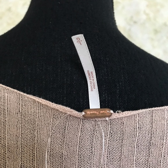 Intimacy free people sizeL ribbed button up topNWT - Picture 2 of 4